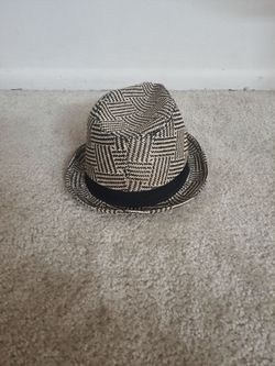 Peter Grimm Woven Fedora Hat – S/M – Excellent Condition