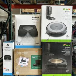 HUGE SALE iRobot Vacuum & Mops Brand New In Box