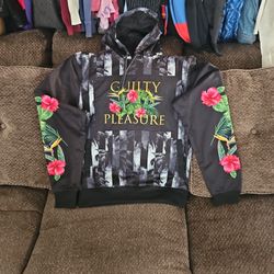 NEW WTO02 GUILTY PLEASURE HOODED  BLACK JAKET SIZE S (fits M Also) $30.00