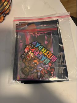 Five nights at Freddy party decor