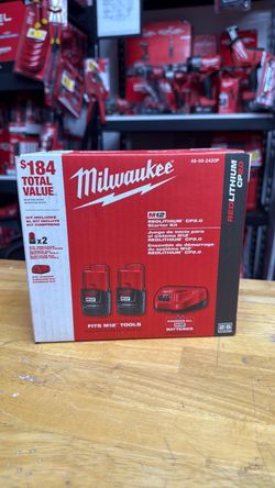 Milwaukee M12 REDLITHIUM CP2.0 Starter Kit