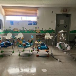 Daycare Equipment High Chair Infant Swing