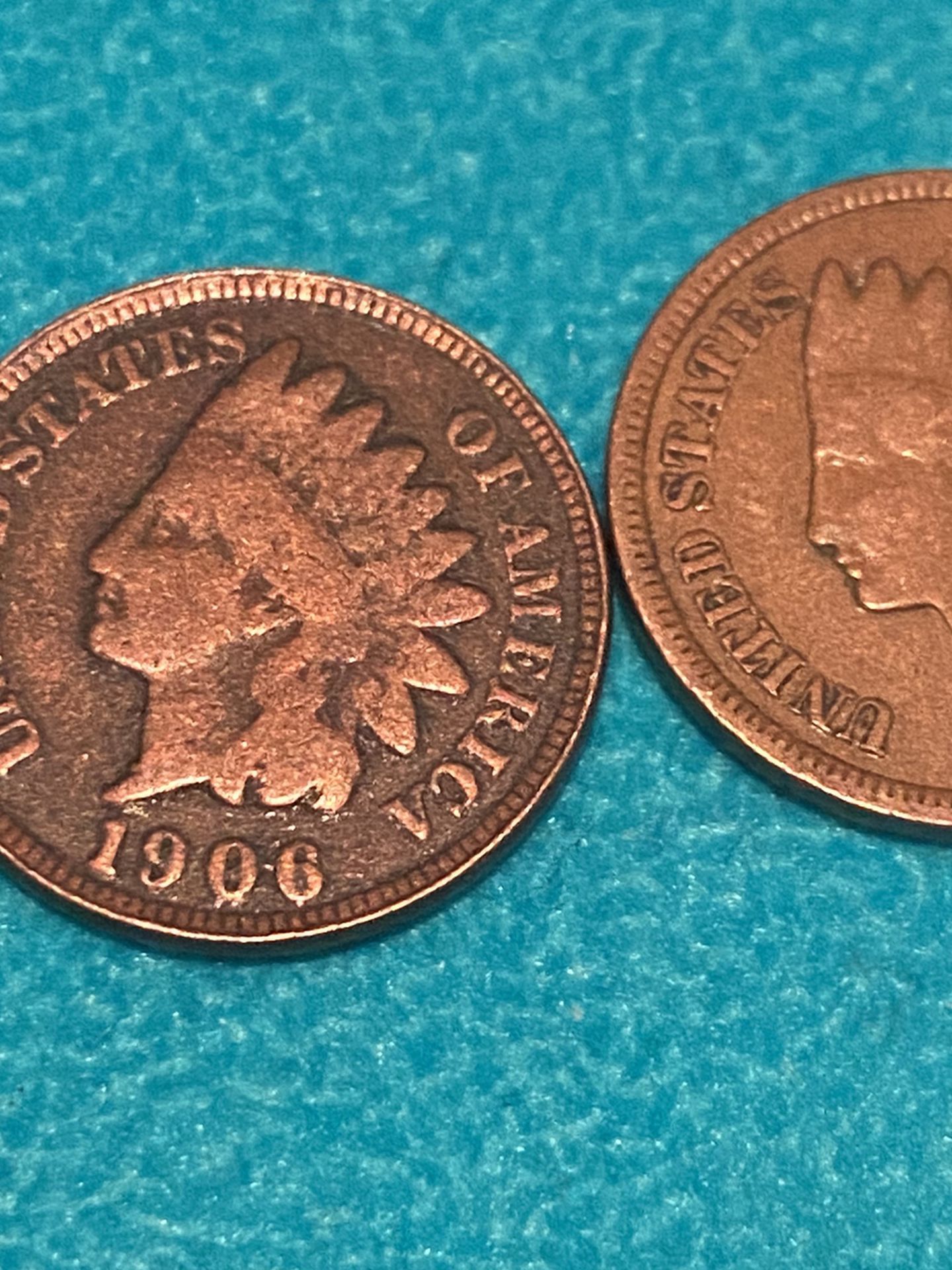 1906 Indian Head Cents