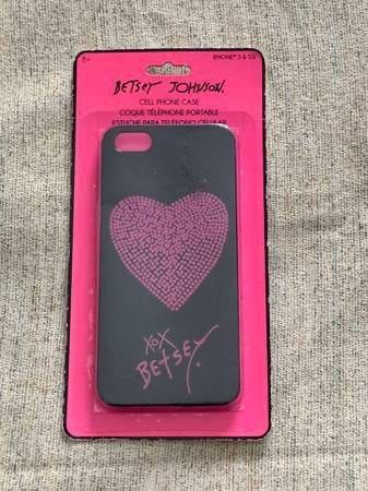 Betsey Johnson Hard Plastic Cellphone Case For iPhone 5/5s