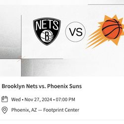Brooklyn Nets Vs Phoenix Suns 