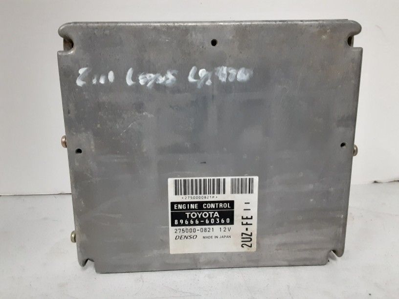 2000-2001 TOYOTA LAND CRUISER LEXUS LX470 ECU COMPUTER 89(contact info removed)0 OEM 2UZ-FE