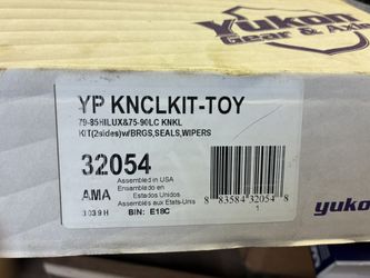 Yukon Knuckle Kit Toyota 32054
