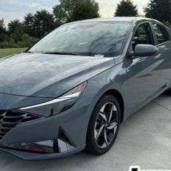 hyundai elantra limited 2022 gray
