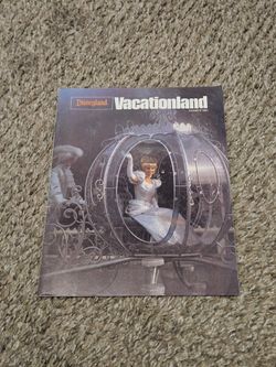 Vintage DISNEY Disneyland Vacation land Summer 1980