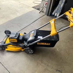 Dewalt lawn mower TOOL ONLY