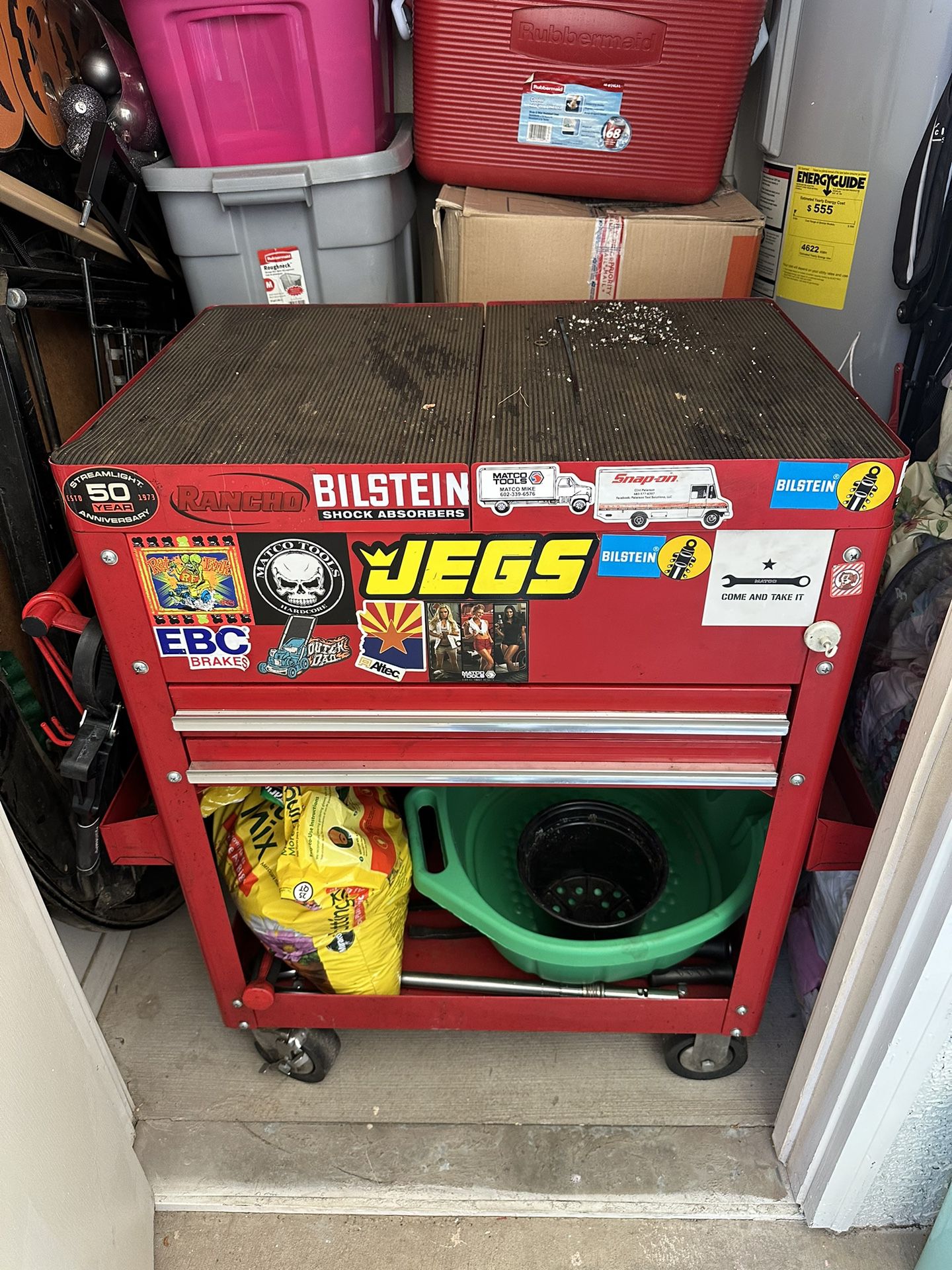 Snap On Tool Box/cart (tools Not Included)