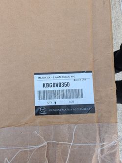 OEM Mazda CX-5 All Weather Floor Mats 4PC Genuine Mazda New