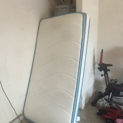 TWIN MATTRESS AND FRAME