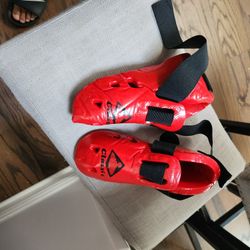 Karate Foot  Pads Kids Around Size 3