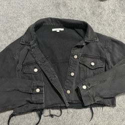 Black Jean Jacket