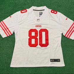 San Francisco 49ners Jerry Rice White Jersey
