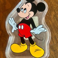 Vintage (Disney) "MICKEY MOUSE" Plastic Container