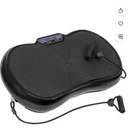 ZENY Vibration Plate Exercise Machine Bluetooth Adjustable Vibration Speed, Black