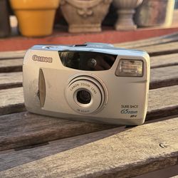 Vintage canon Sureshot 35mm film camera