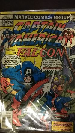 Captain America and the falcon