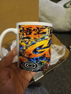 Custom Goku mug
