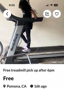 Free ! Works but doesn’t incline