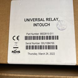 Universal Relay InTouch Boards Brand New