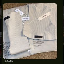 Essentials Fear of God  two piece legging set