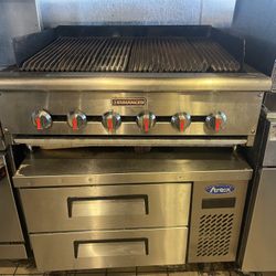 6 Burner Commercial Grill