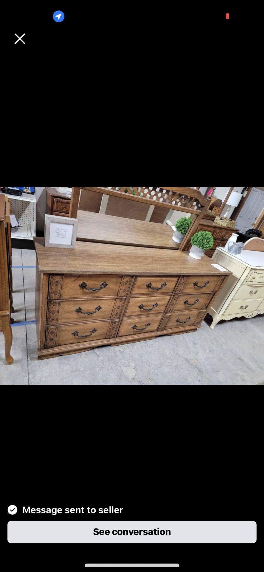 Dresser With Mirror