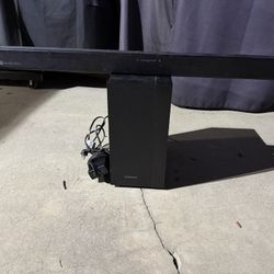 Samsung soundbar with subwoofer