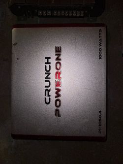 Crunch PowerOne PI-1050.4 Car Amplifier 1000W