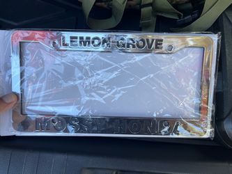 Lemon Grove Honda Chrome License Plate Frame
