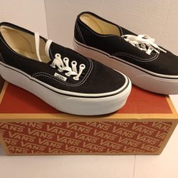 Vans Black and white shoes