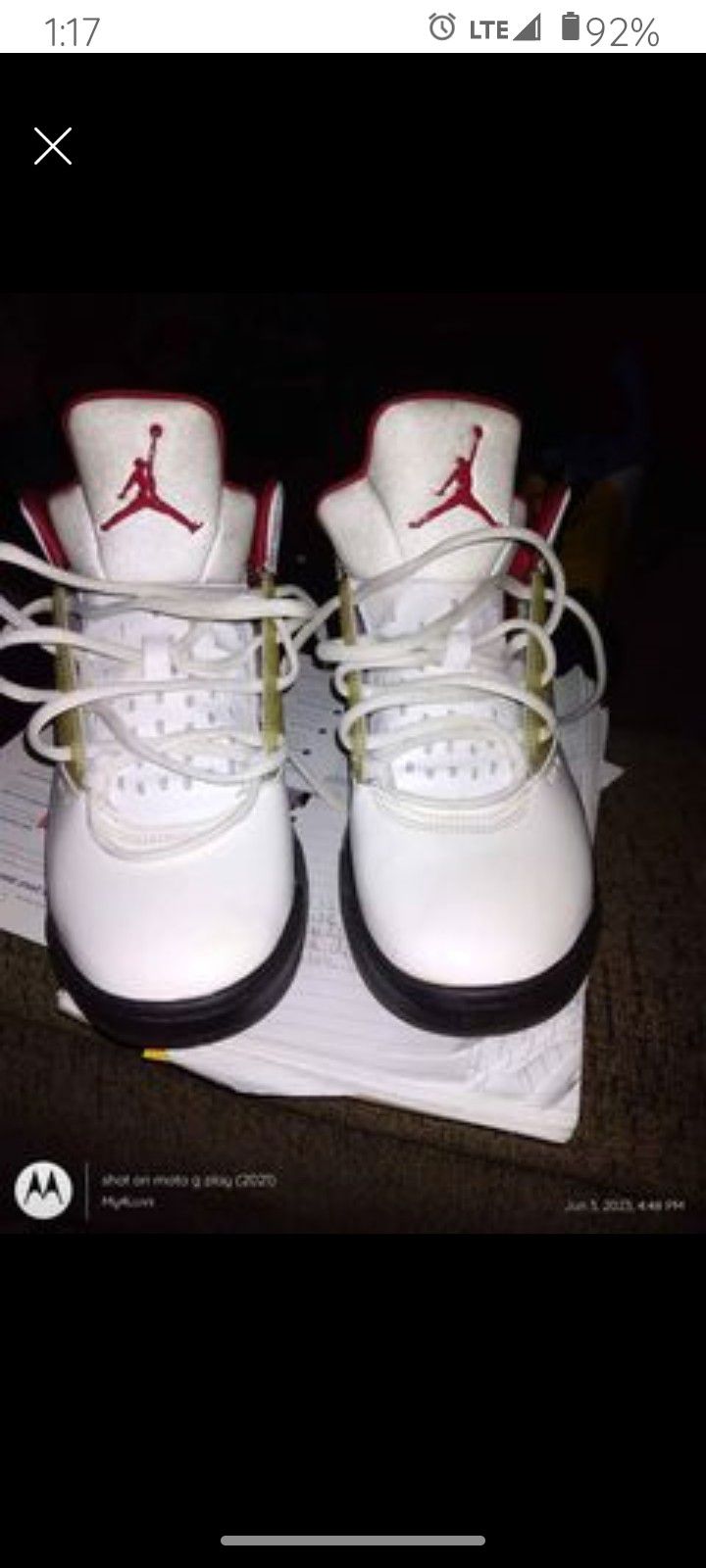 Air Jordan Sneakers/ Jordan Maxin 200 Fire Red 2020