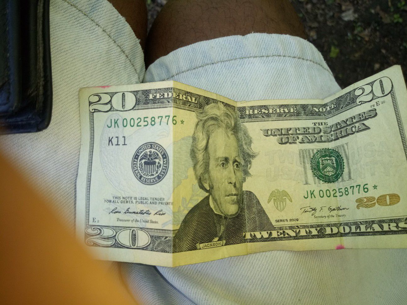 $20 bill star note