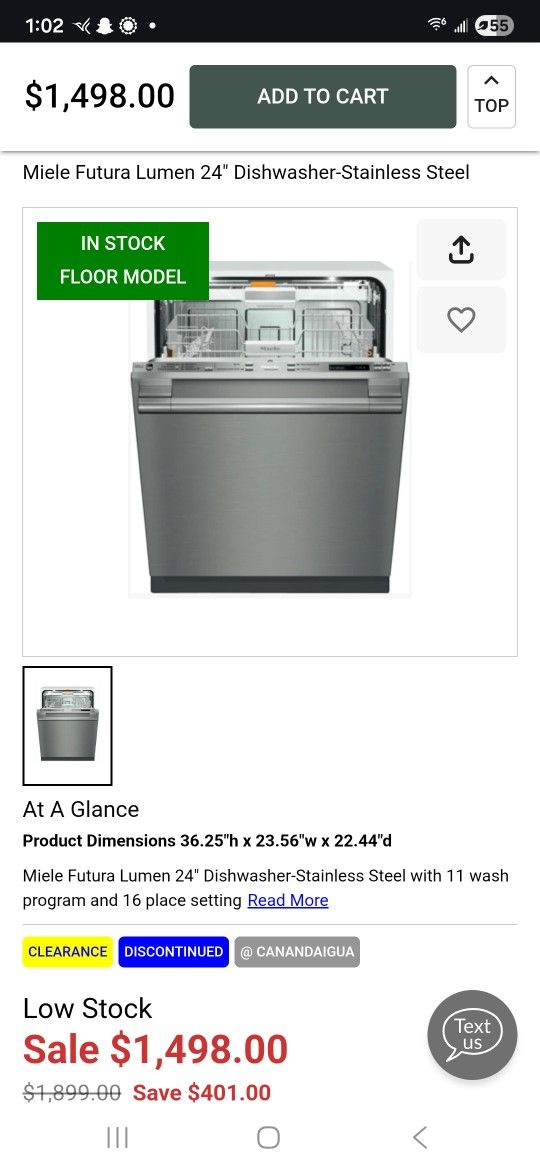 New Dishwasher