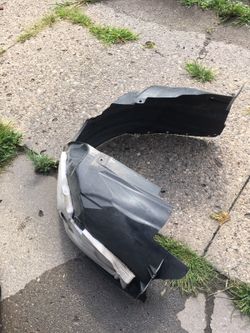 2016 Ford Fusion in re fender