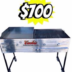 Plancha De 24” | Azador De 24” | Include Manglers Con Regulator