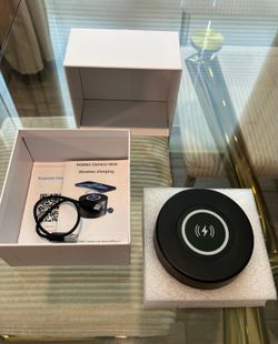 Security Camera Motion Activated with Wireless Charging