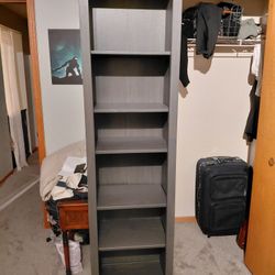 Tall Gray Shelf