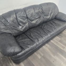 Leather Sofa, Cabinet, Bin, Basket, TV, Leather Seats