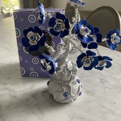 Evil Eye Tree On Wealth Potli for Vastu & Feng Shui 