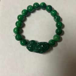 real jade PI  Yao bracelet for wellness and health 