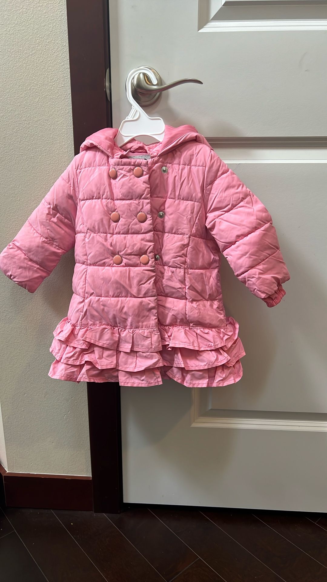 Pink Frill Jacket 12-18month