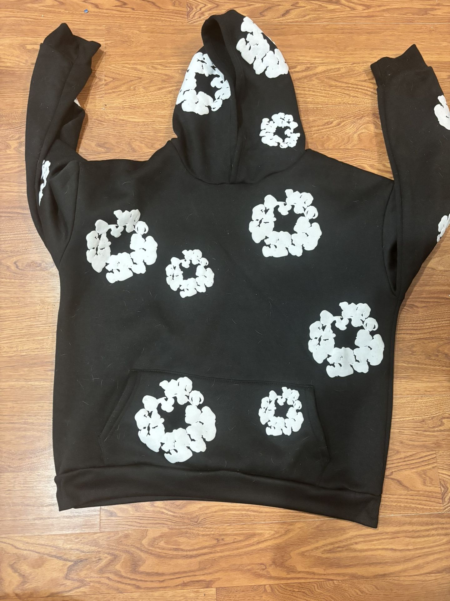 Black Denim Tears Hoodie