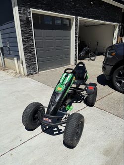 Green prime karts pedal kart