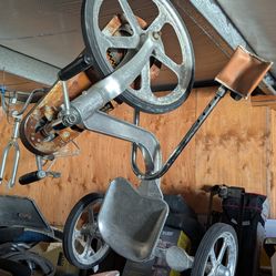 Very rare vintage trike for a disabled child 1945 era