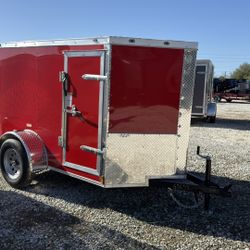 5x8 ENCLOSED TRAILER