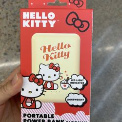 NWT Licensed Hello Kitty power bank 